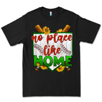 Black no place like home baseball Premium Tee - BundleAndBundleShop