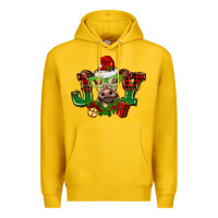 Lemon christmas joy cow Premium Hoodie - BarkalooDesign