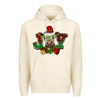 Tofu christmas joy cow Premium Hoodie - BarkalooDesign