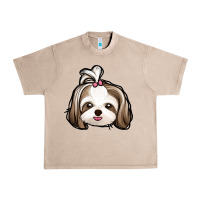 French Oak shih tzu Urban Heavy Tee - Jasminsmagicworld