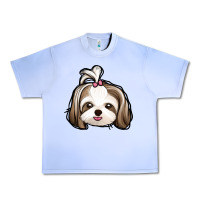 Grape Ice shih tzu Urban Heavy Tee - Jasminsmagicworld