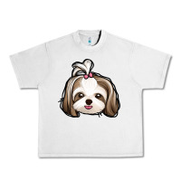 Lunar Rock shih tzu Urban Heavy Tee - Jasminsmagicworld