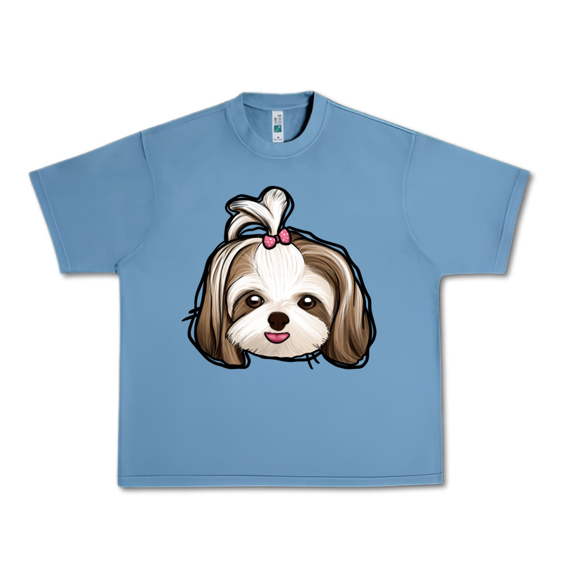 Shih Tzu Urban Heavy Tee by Jasminsmagicworld | Teevron
