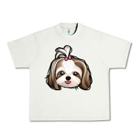 Pistachio shih tzu Urban Heavy Tee - Jasminsmagicworld