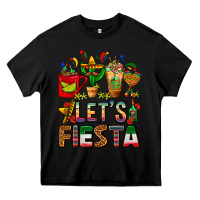 Black Let's Fiesta Mexico Coffee Cups With Cactus Heavy Core Tee - FaDigitalArtStudio