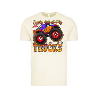 Vintage Arctic Easily Distracted By Trucks Vintage Tee - CowhideDigitalArt