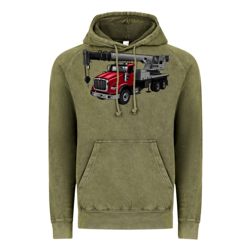 Crane Truck Vintage Hoodie by Artiststas | Teevron