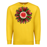 Lemon Watermelon Sunflower Premium Sweatshirt - Jasminsmagicworld