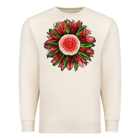 Sandshell Watermelon Sunflower Premium Sweatshirt - Jasminsmagicworld