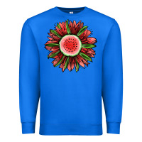 True Royal Watermelon Sunflower Premium Sweatshirt - Jasminsmagicworld