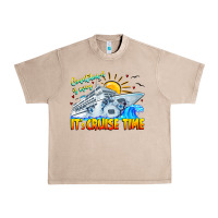 French Oak Countdown Is Over It's Cruise Time Urban Heavy Tee - CowhideDigitalArt