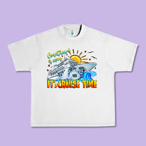Countdown Is Over It's Cruise Time Urban Heavy Tee Designed By Cowhidedigitalart