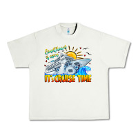 Pistachio Countdown Is Over It's Cruise Time Urban Heavy Tee - CowhideDigitalArt