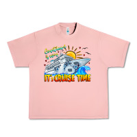 Salmon Countdown Is Over It's Cruise Time Urban Heavy Tee - CowhideDigitalArt