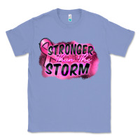 Colony Blue Stronger than the storm Classic Tee - FaDigitalArtStudio