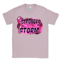 Lilac Stronger than the storm Classic Tee - FaDigitalArtStudio