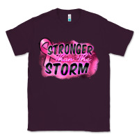Plum Stronger than the storm Classic Tee - FaDigitalArtStudio