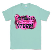 Seafoam Stronger than the storm Classic Tee - FaDigitalArtStudio