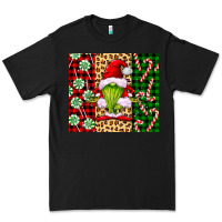Black green christmas gnome Premium Tee - FaDigitalArtStudio