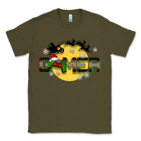 Army Green Christmas gamer Classic Tee - BarkalooDesign