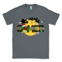 Charcoal Heather Christmas gamer Classic Tee - BarkalooDesign
