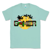 Seafoam Christmas gamer Classic Tee - BarkalooDesign