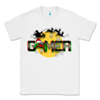 White Christmas gamer Classic Tee - BarkalooDesign