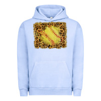Pigment Grape Ice watercolor glitter leopard softball background Urban Hoodie - RanaPortraitStore