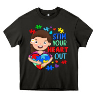 Asphalt Stim your heart out Heavy Core Tee - FaDigitalArtStudio