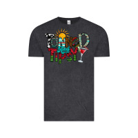 Vintage Black Tanned And Tipsy Vintage Tee - CowhideDigitalArt