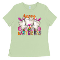 Matcha Happy Easter Ladies Tee - CowhideDigitalArt