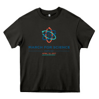 Asphalt march for science astronaut Heavy Core Tee - DesigneFamous