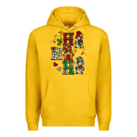 Lemon christmas ho ho ho gnomes Premium Hoodie - BarkalooDesign