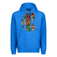 True Royal christmas ho ho ho gnomes Premium Hoodie - BarkalooDesign