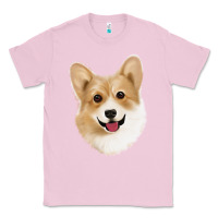 Bubblegum Pink Corgi Classic Tee - Jasminsmagicworld