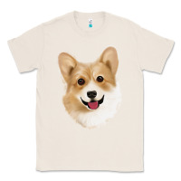 Natural Corgi Classic Tee - Jasminsmagicworld