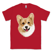 Red Corgi Classic Tee - Jasminsmagicworld