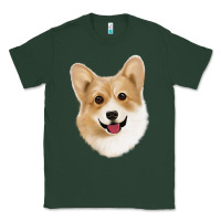 Sports Green Corgi Classic Tee - Jasminsmagicworld