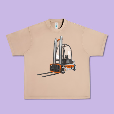 Forklift Urban Heavy Tee Designed By Lillyallendesigns