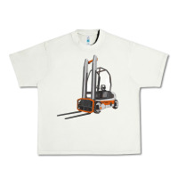 Pistachio Forklift Urban Heavy Tee - LillyAllenDesigns
