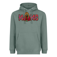 Sage Lady Of Guadalupe Momo Heavyweight Hoodie - Jasminsmagicworld