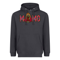 Smoke Lady Of Guadalupe Momo Heavyweight Hoodie - Jasminsmagicworld