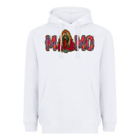 White Lady Of Guadalupe Momo Heavyweight Hoodie - Jasminsmagicworld