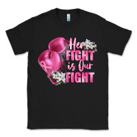 Black her fight is our fight Breast cancer awareness Classic Tee - FaDigitalArtStudio