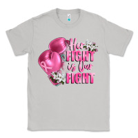 Moon Dust her fight is our fight Breast cancer awareness Classic Tee - FaDigitalArtStudio