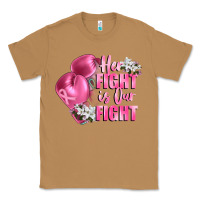 Toasted Coconut her fight is our fight Breast cancer awareness Classic Tee - FaDigitalArtStudio