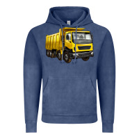 Vintage Denim dump truck Vintage Hoodie - Artiststas