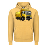 Vintage Mustard dump truck Vintage Hoodie - Artiststas