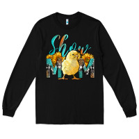 Black Western Show Mom Baby Chick Long Sleeve Tee - LillyAllenDesigns