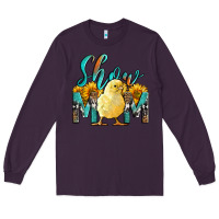 Plum Western Show Mom Baby Chick Long Sleeve Tee - LillyAllenDesigns